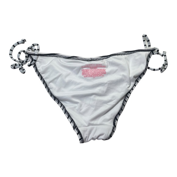 New NWT Victorias Secret Bottom Teeny Bikini String Tie Swim Small S Striped - Picture 6 of 16